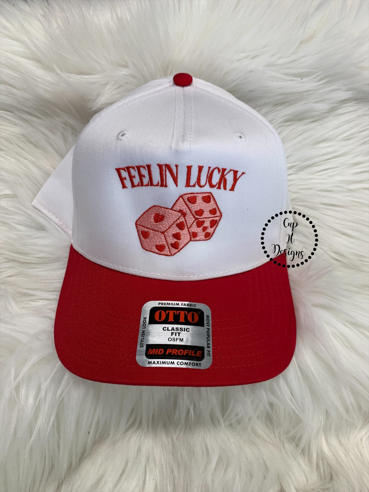 Feelin Lucky Embroidered Hat