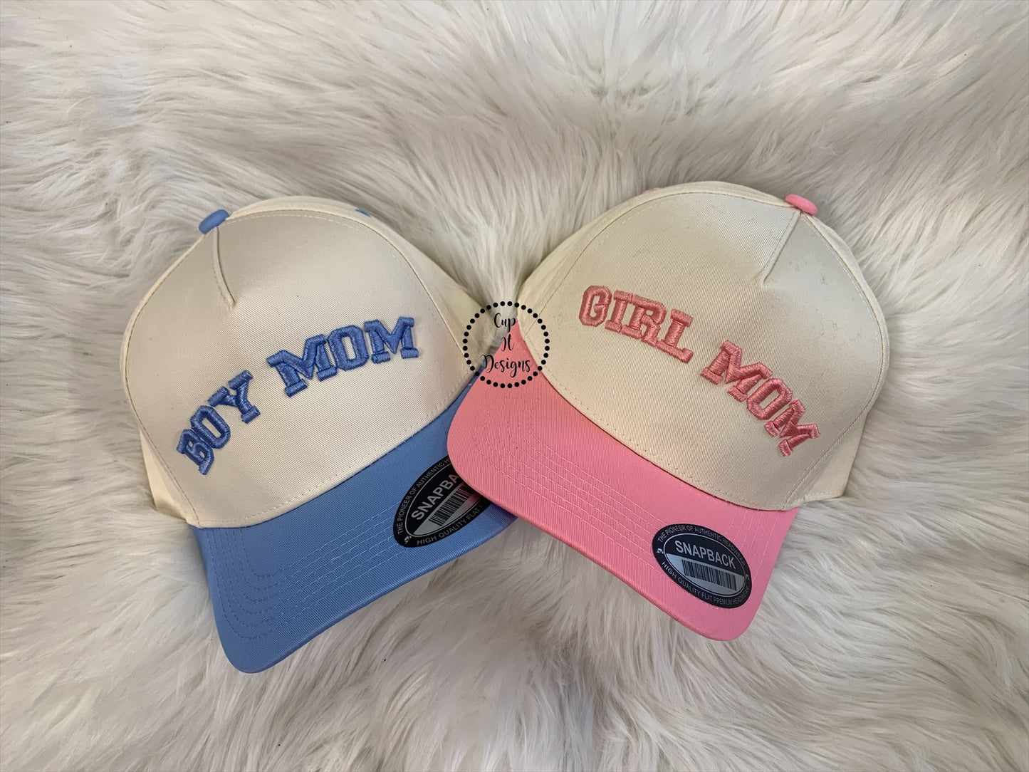 Puff Mom Embroidered Hat