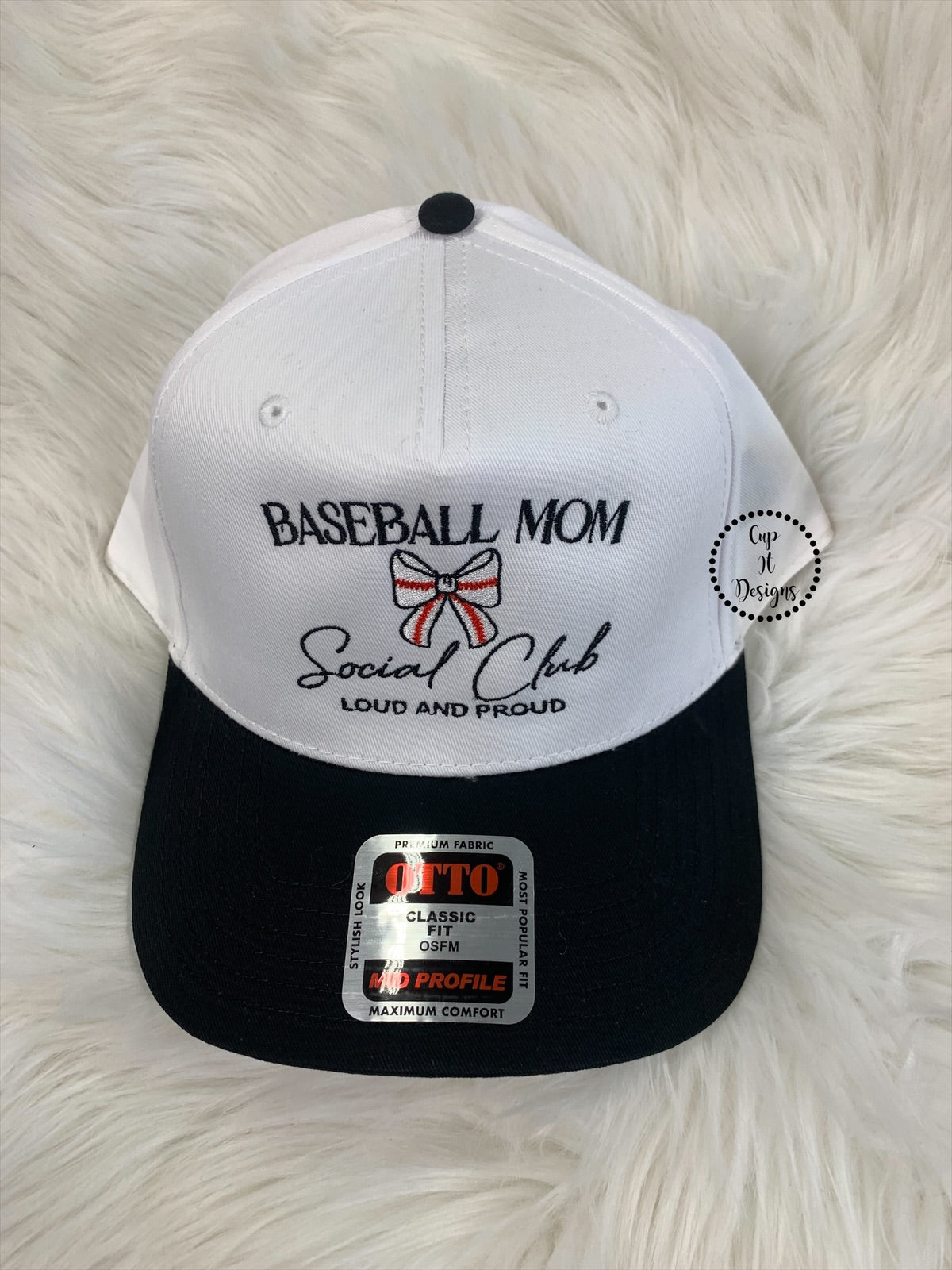 Baseball Mom Social Club Trucker Hat