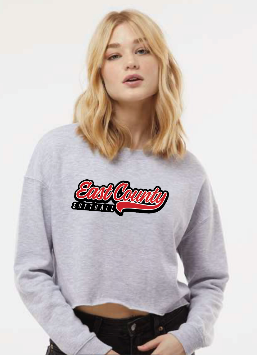 Womens Crop Crewneck