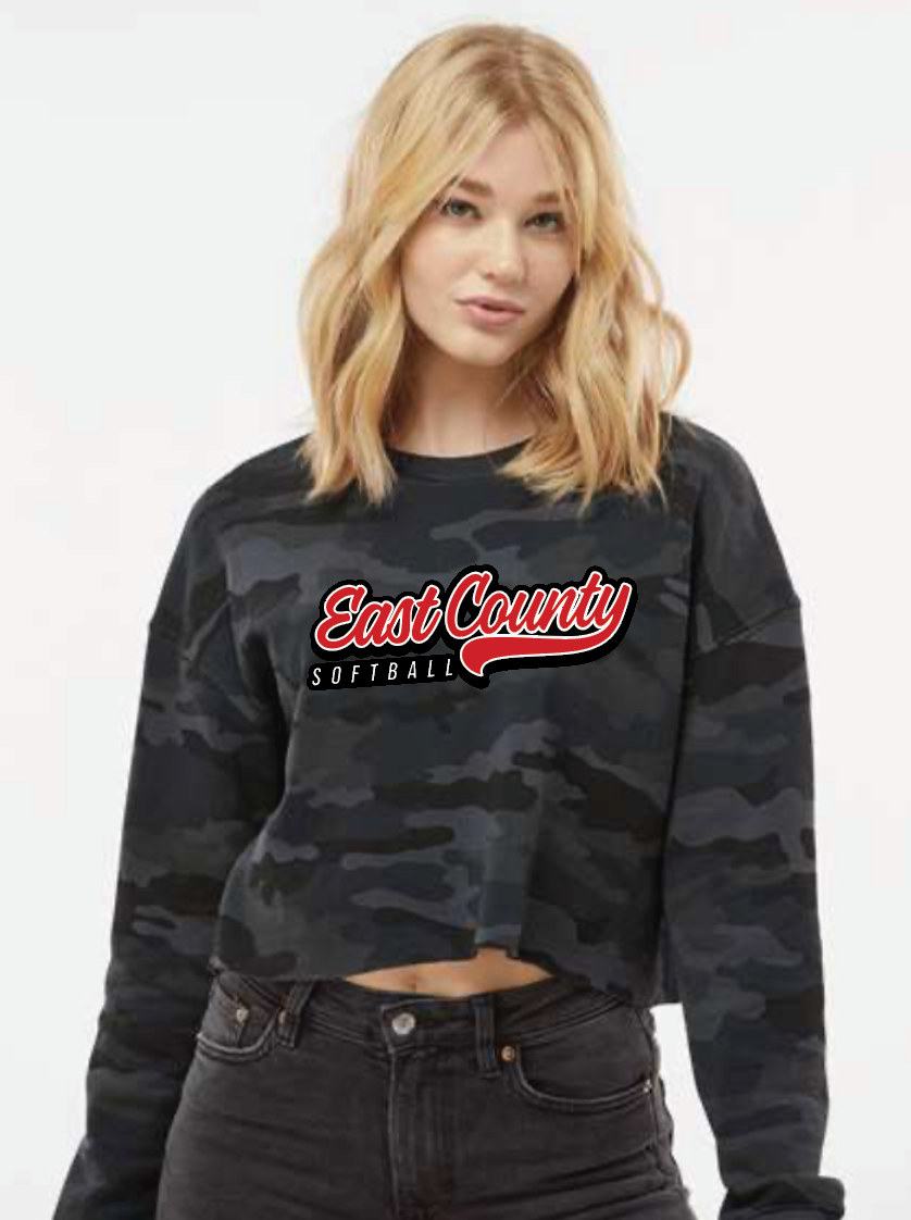 Womens Crop Crewneck