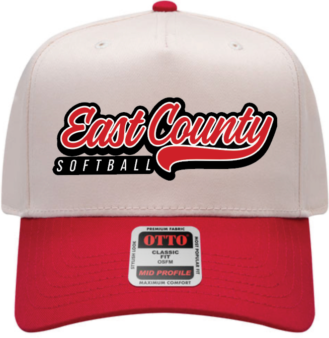 Embroidered Mid Profile Baseball Cap