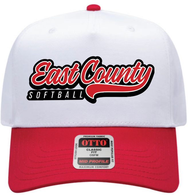 Embroidered Mid Profile Baseball Cap