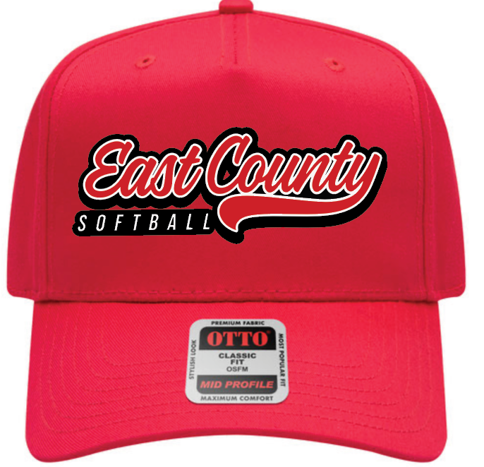 Embroidered Mid Profile Baseball Cap