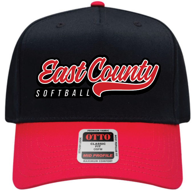 Embroidered Mid Profile Baseball Cap