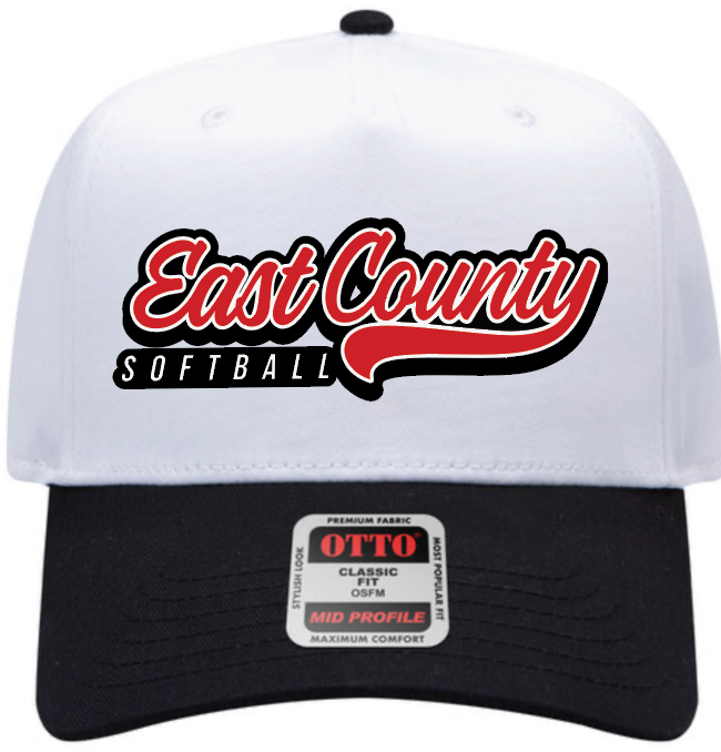 Embroidered Mid Profile Baseball Cap
