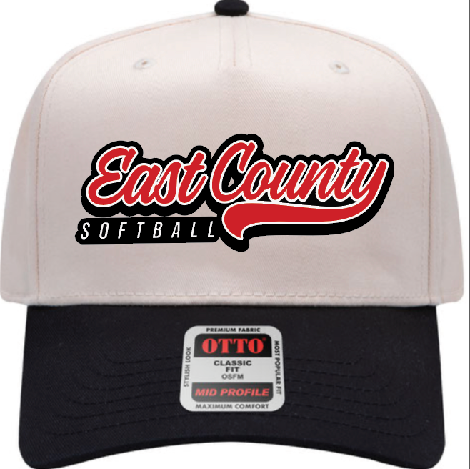 Embroidered Mid Profile Baseball Cap