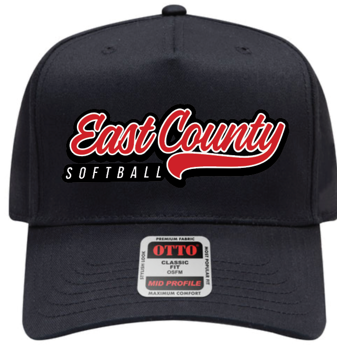 Embroidered Mid Profile Baseball Cap