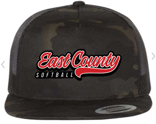 YP Classic Mens Hat Black Camo