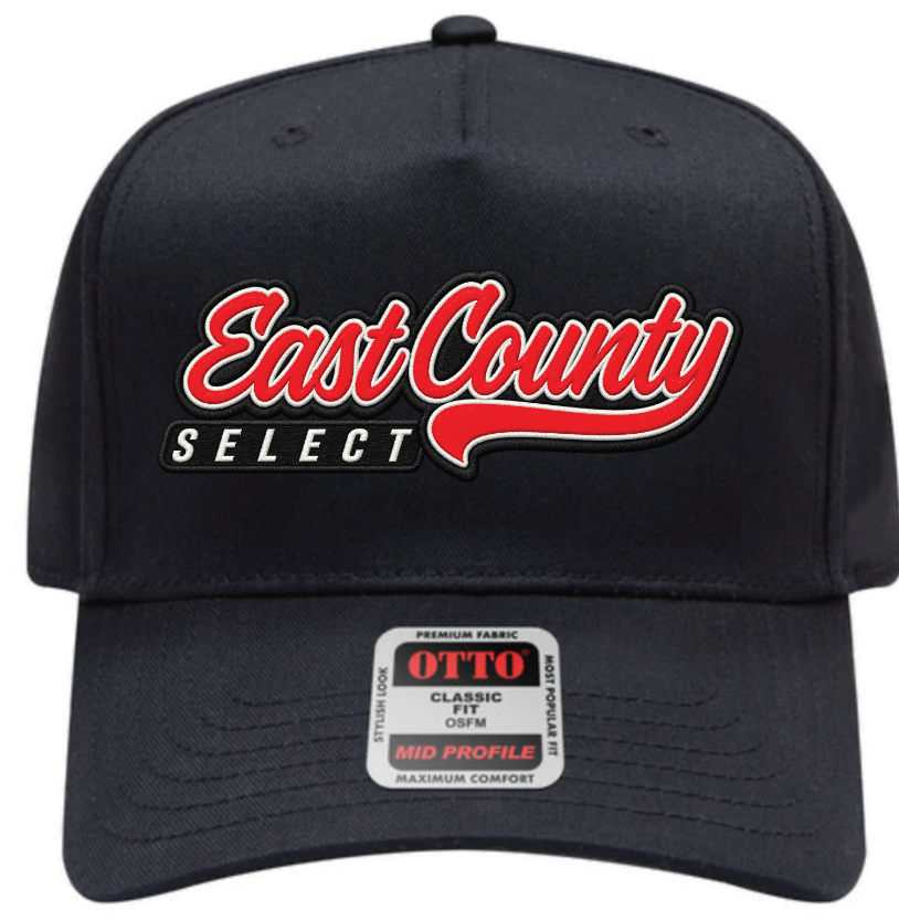 Embroidered Mid Profile Baseball Cap