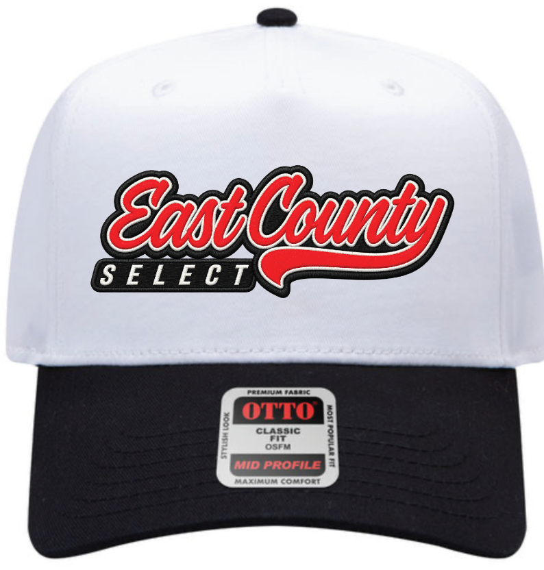 Embroidered Mid Profile Baseball Cap