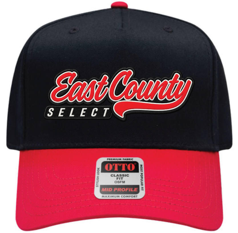 Embroidered Mid Profile Baseball Cap
