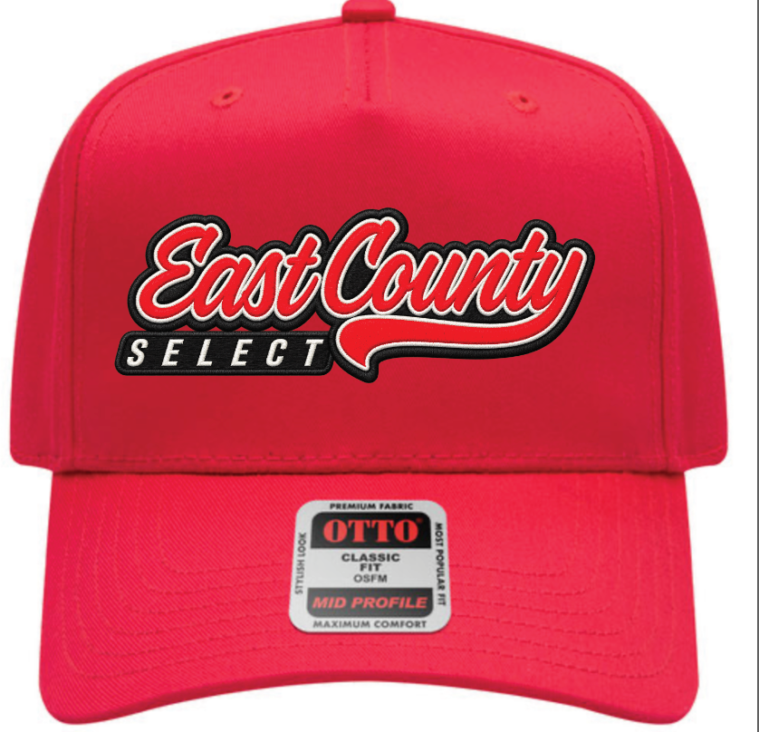 Embroidered Mid Profile Baseball Cap