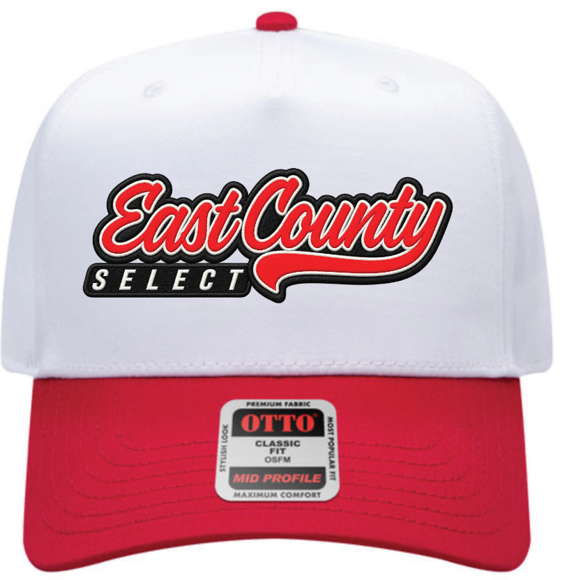 Embroidered Mid Profile Baseball Cap