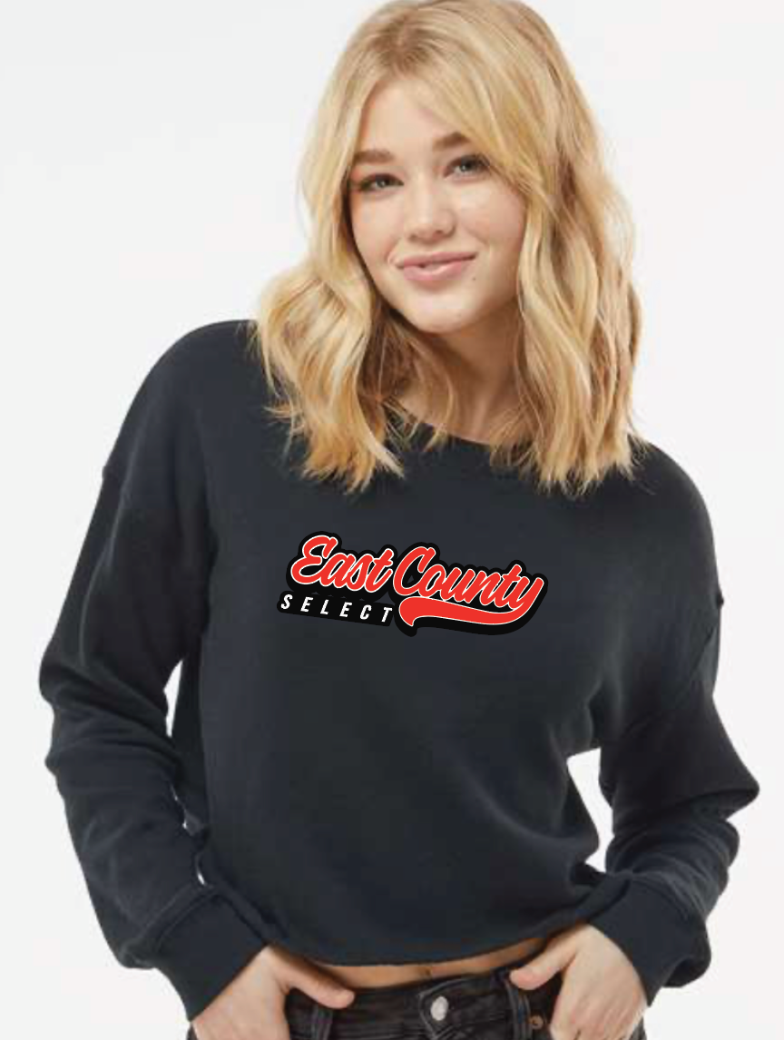 Womens Crop Crewneck