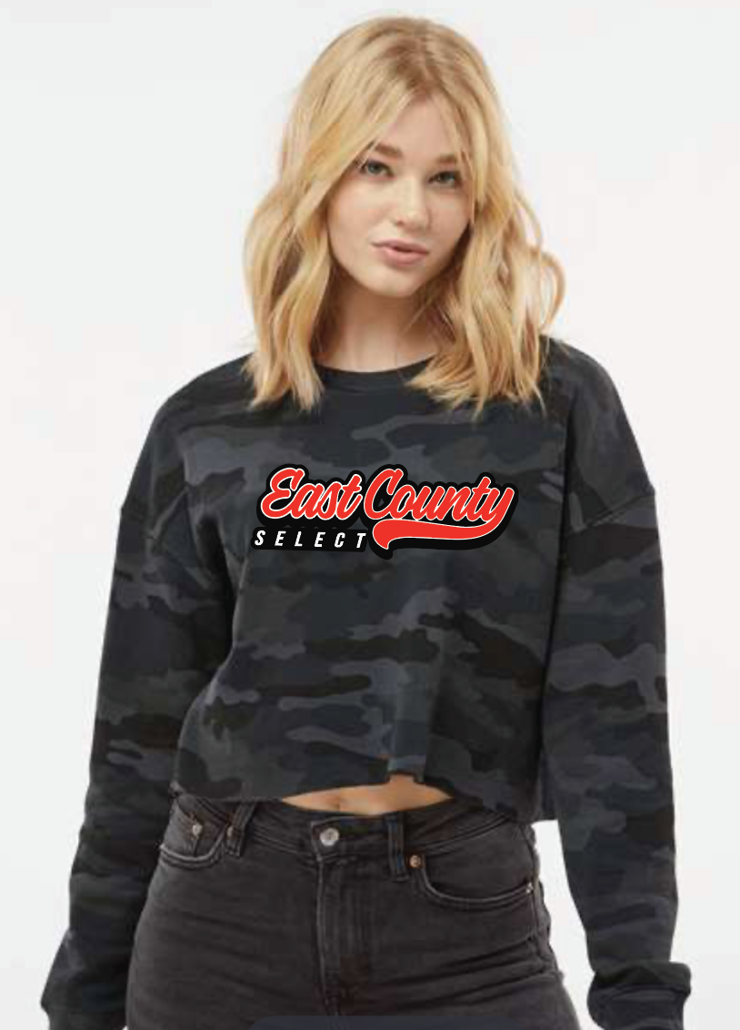 Womens Crop Crewneck