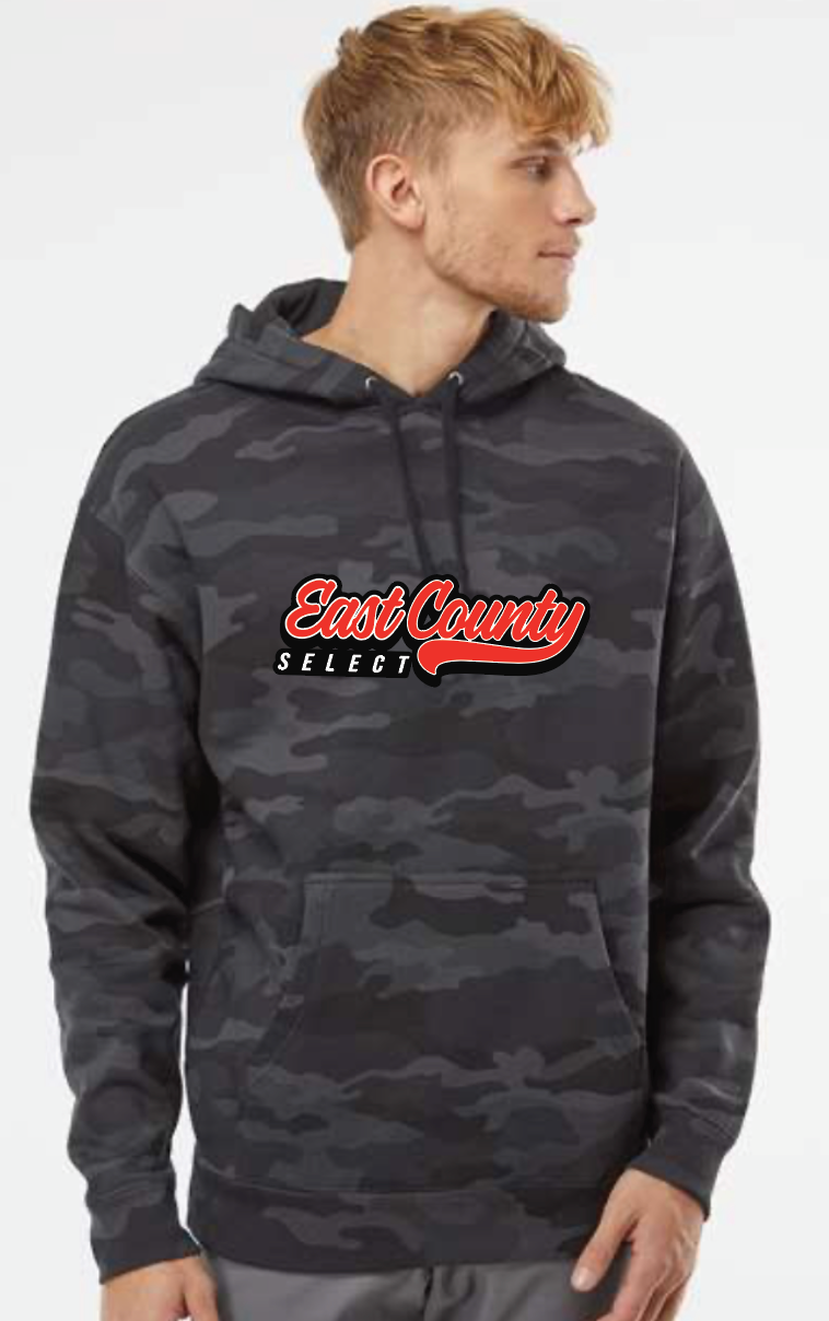 Black Camo Adult Unisex Hoodie