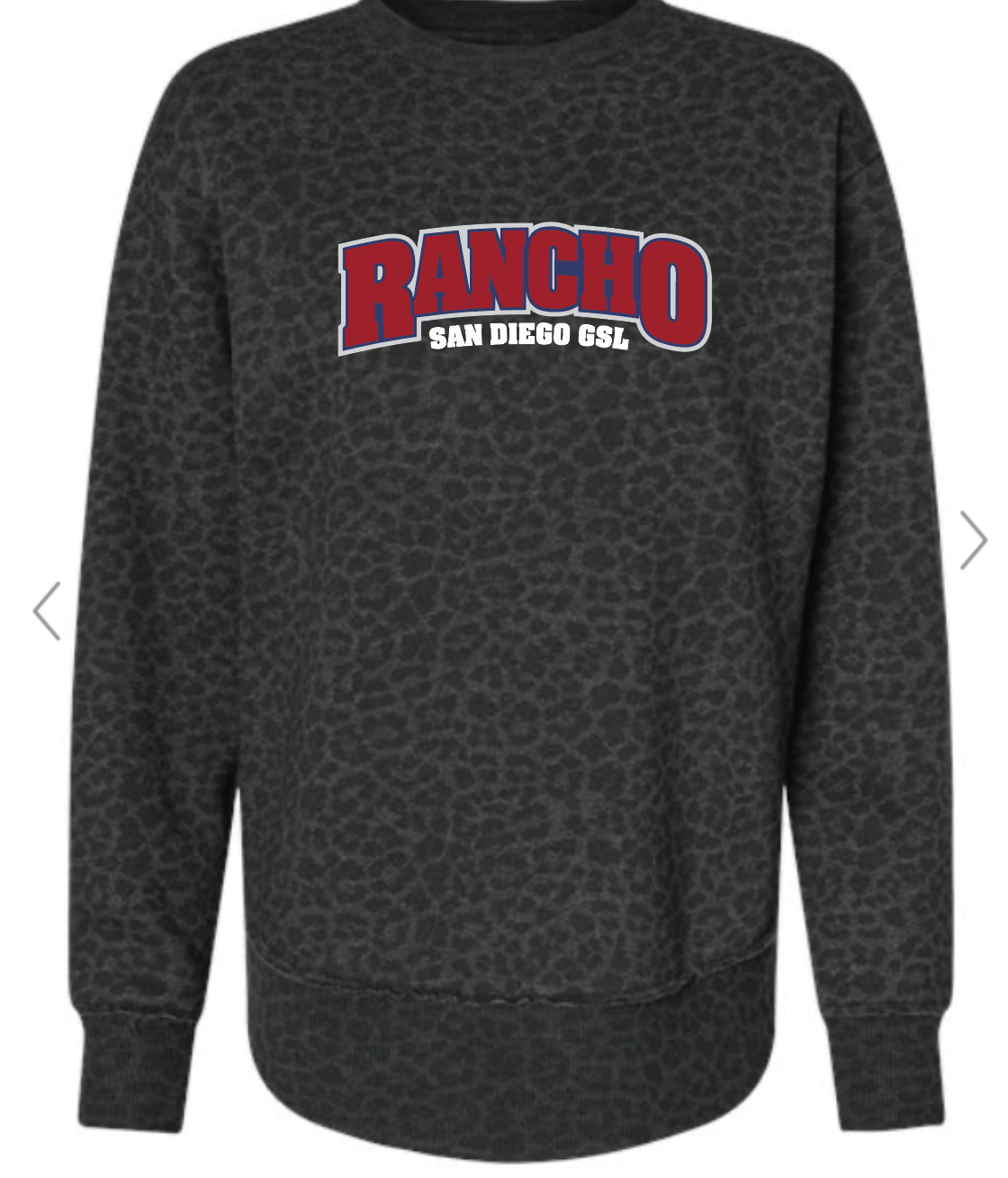 Youth Cheetah Crewneck Sweatshirt