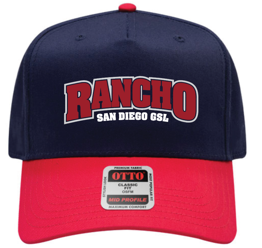 Mid Profile Embroidered Hat