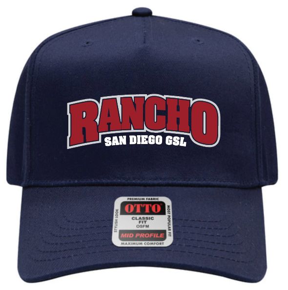 Mid Profile Embroidered Hat