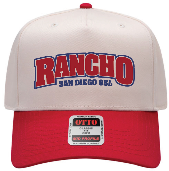 Mid Profile Embroidered Hat