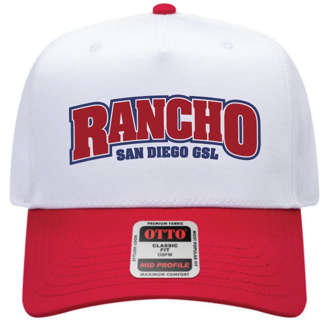 Mid Profile Embroidered Hat