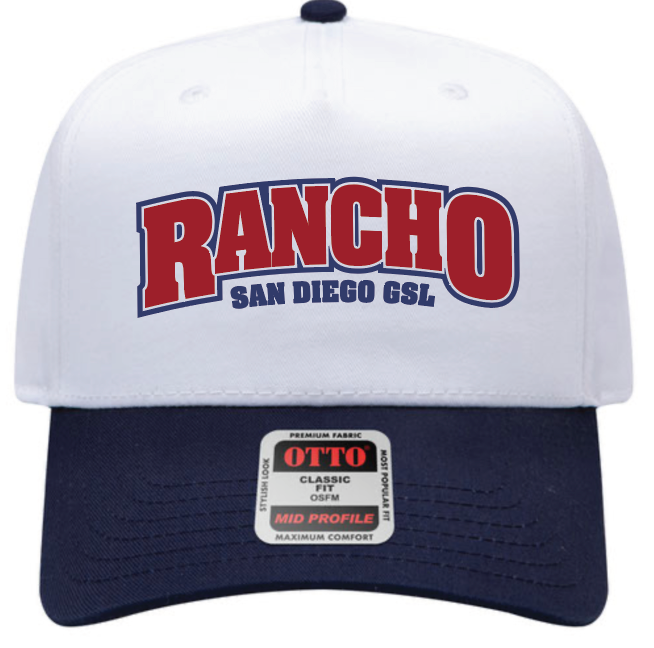 Mid Profile Embroidered Hat