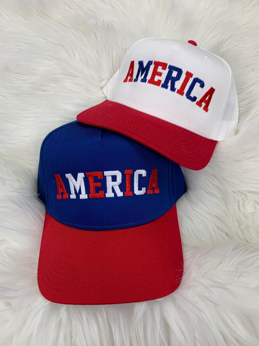 AMERICA Embroidered Hat