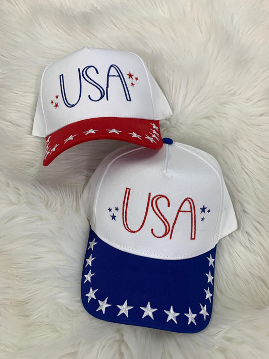 USA Embroidered Hat