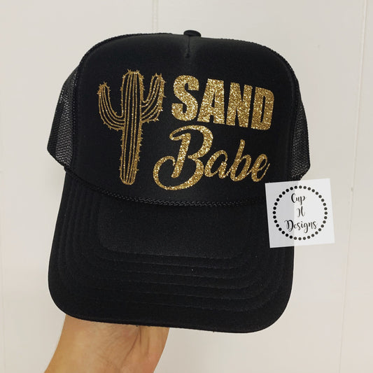 "Sand Babe" Trucker Hat