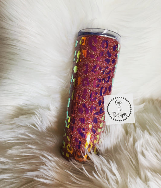 Cheetah Epoxy Tumbler