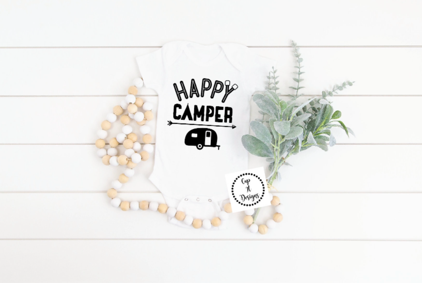 Happy Camper Onesie