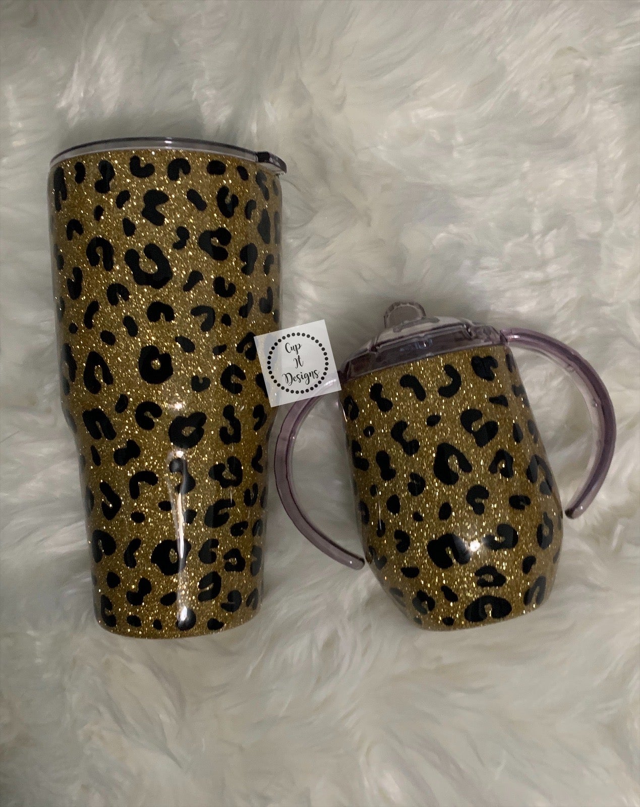 Leopard Mommy and Me Epoxy Set