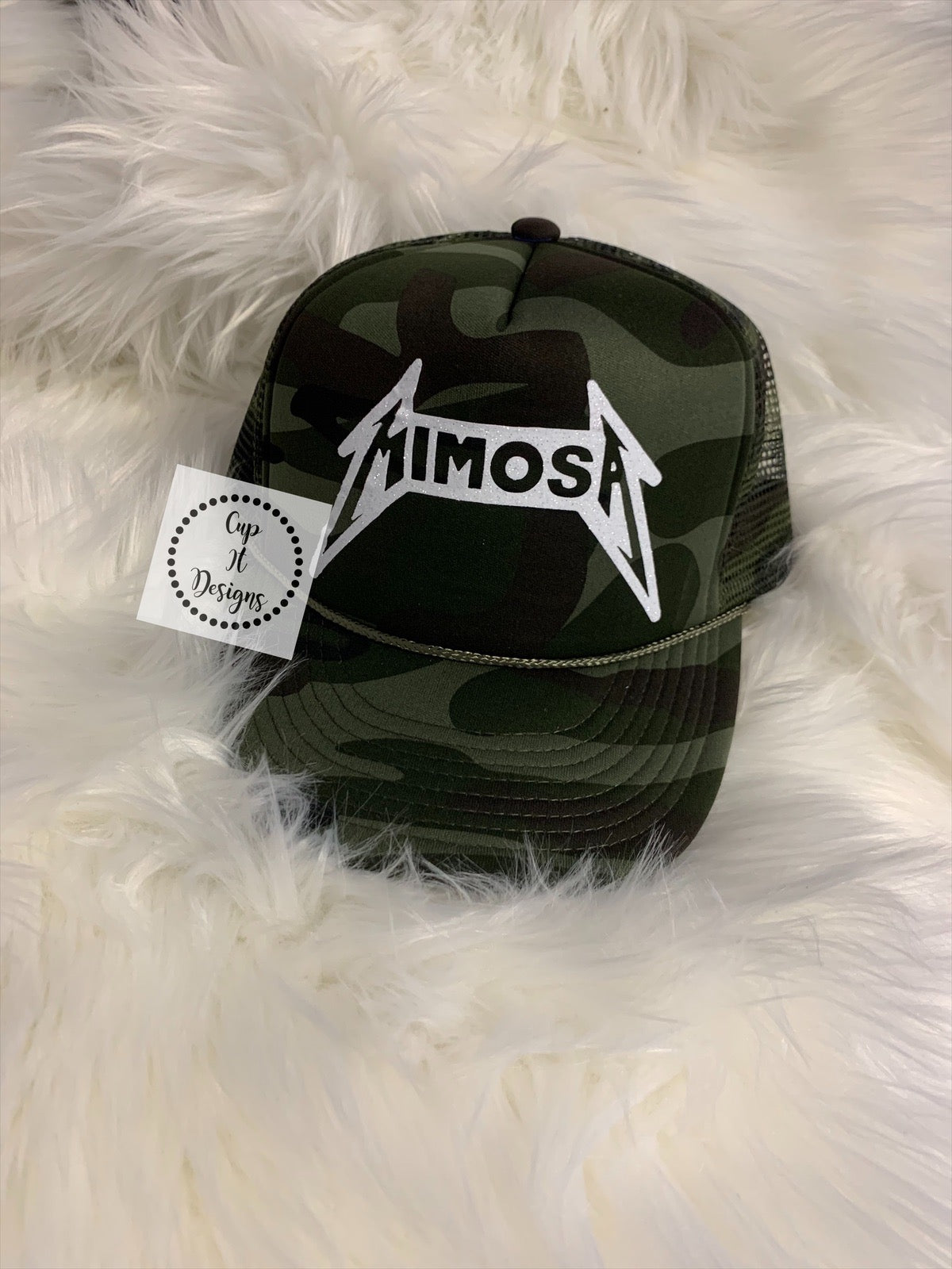 Camo MIMOSA/MOMOSA Trucker Hat