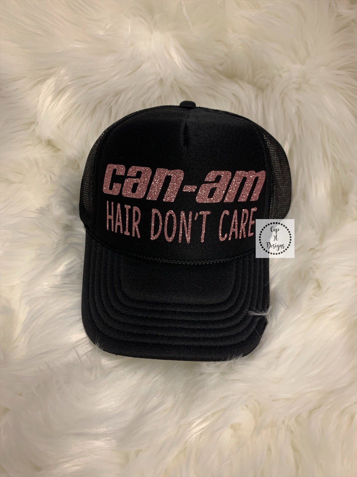 Can-am Hair Don't Care Trucker Hat