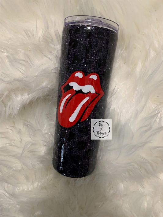 Rolling Stones BLACK CHEETAH Epoxy Tumbler