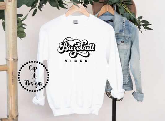Baseball Vibes Crewneck
