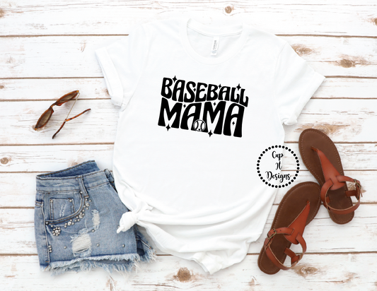 Baseball Mama Tee