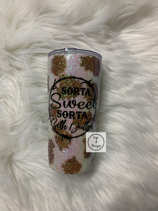 Sorta Sweet Sorta Beth Dutton Epoxy Tumbler