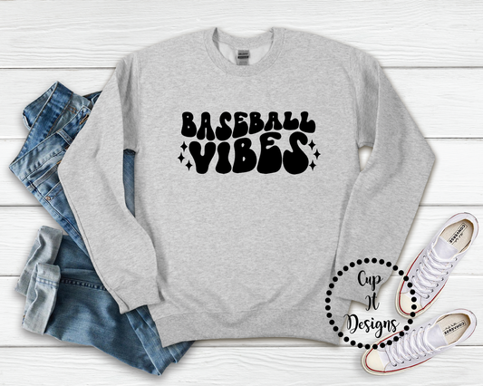 Baseball Vibes Crewneck
