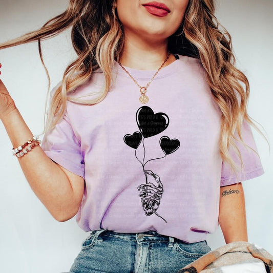 Skelton Balloons Tee