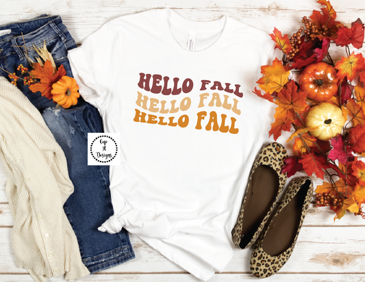Hello Fall Tee