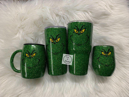 Grinch Epoxy Tumbler