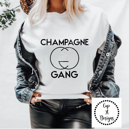 Champagne Gang Tee