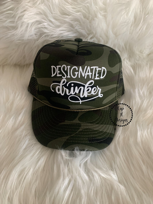 Designated Drinker Trucker Hat