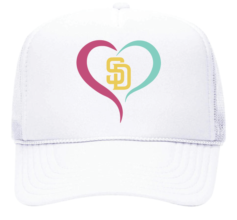 SD Heart Trucker Hat