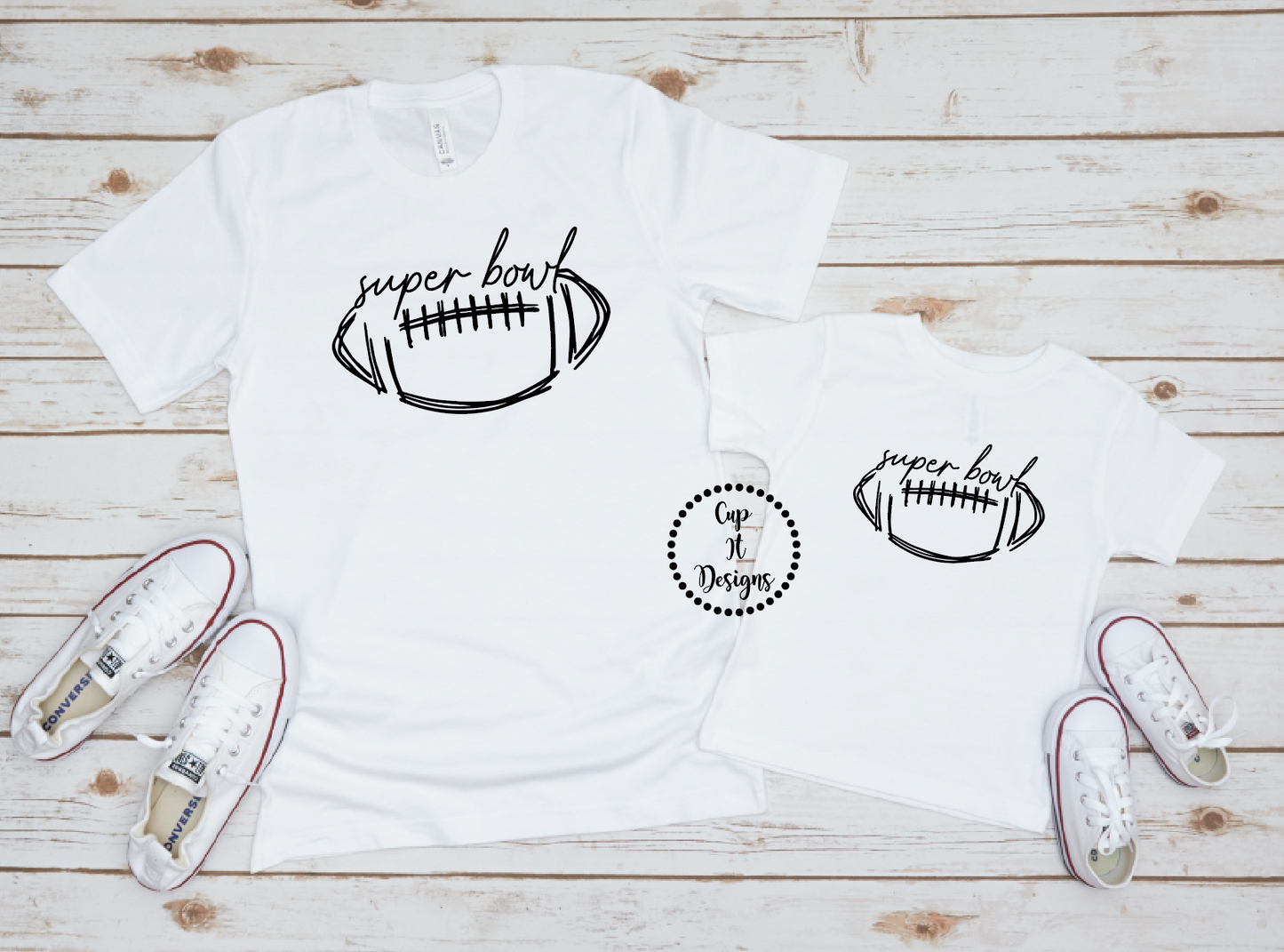 Super Bowl / Mama and Mini Tee