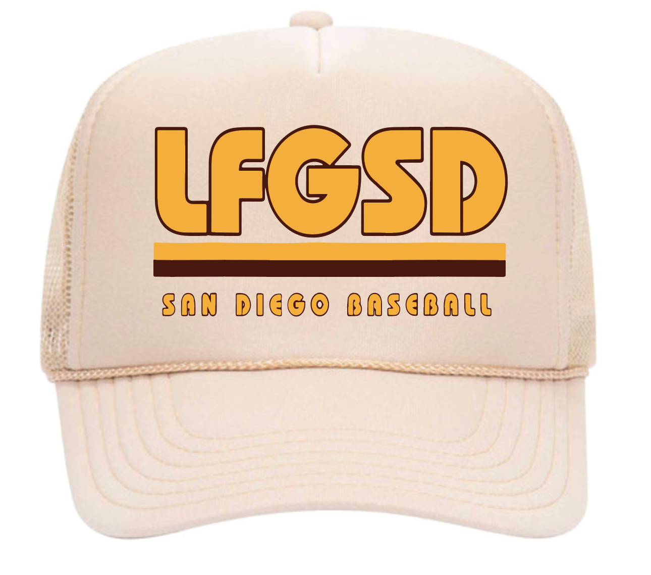 LFGSD San Diego Baseball Trucker Hat