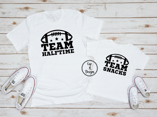 Team Halftime Team Snacks / Mama and Mini Tee
