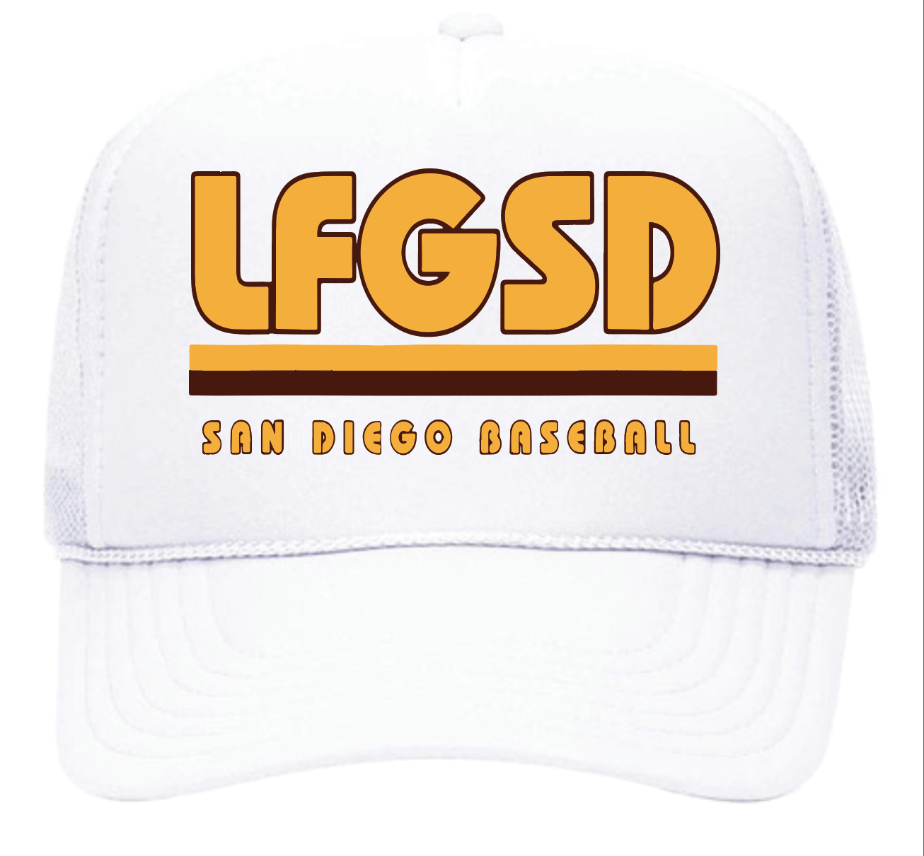 LFGSD San Diego Baseball Trucker Hat
